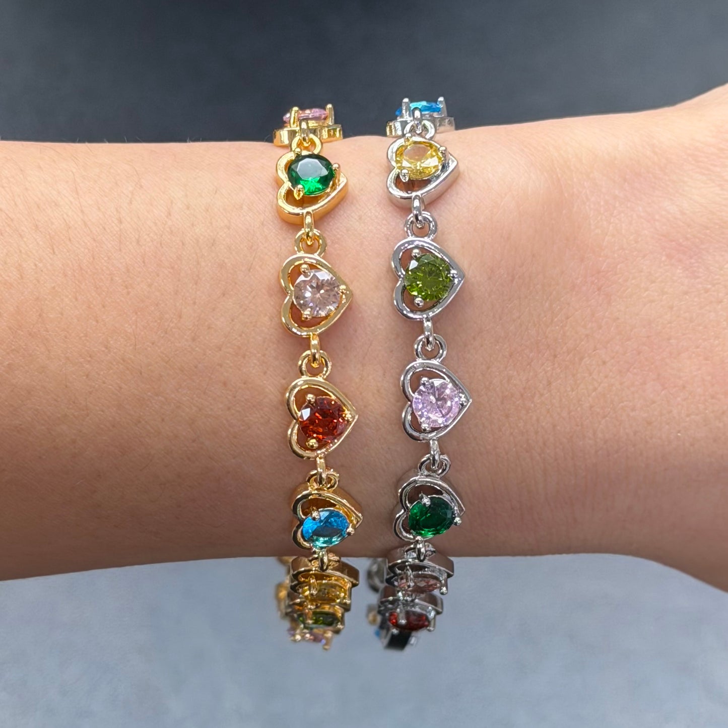 Love All Around Heart Bracelet