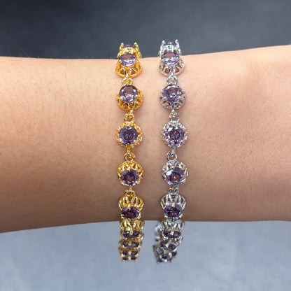 Round Circle Crystal Bracelet