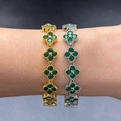 Full of Luck Clover Bracelet