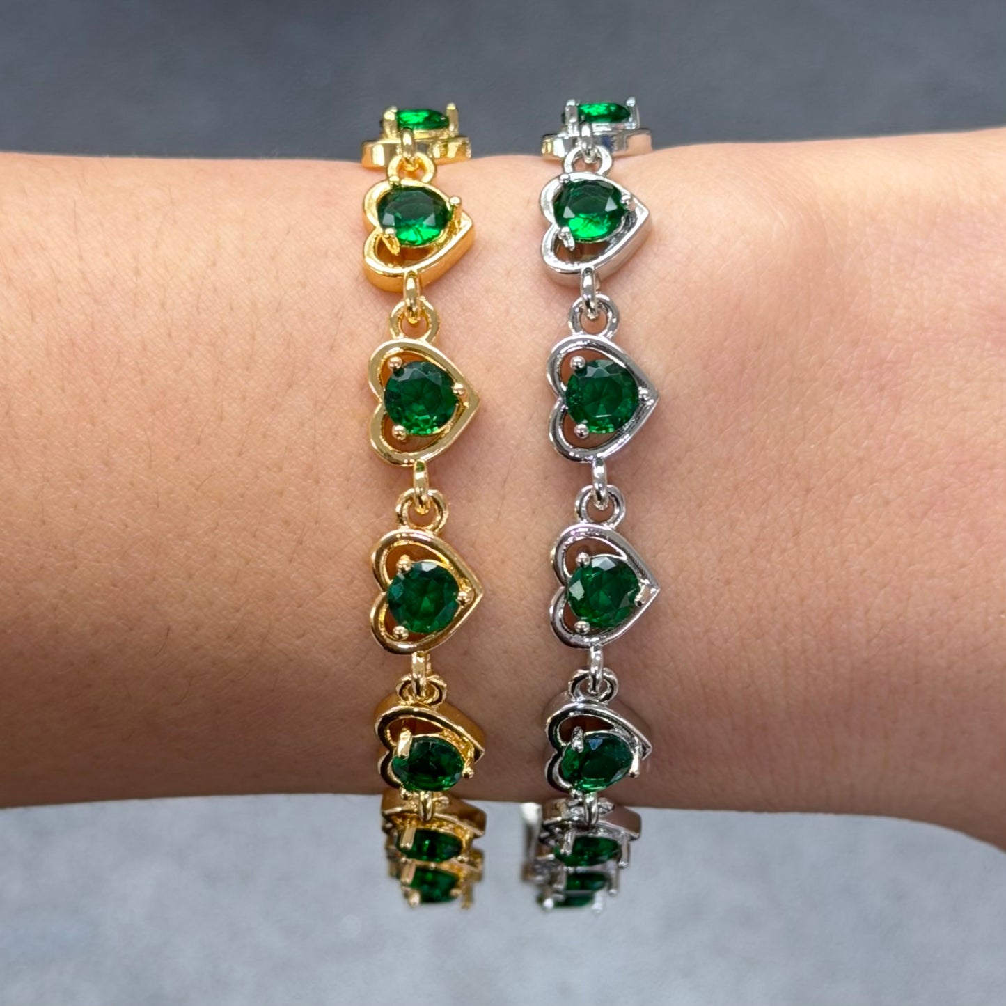 Love All Around Heart Bracelet