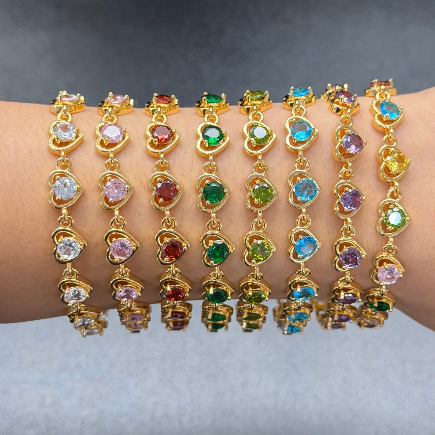 Love All Around Heart Bracelet