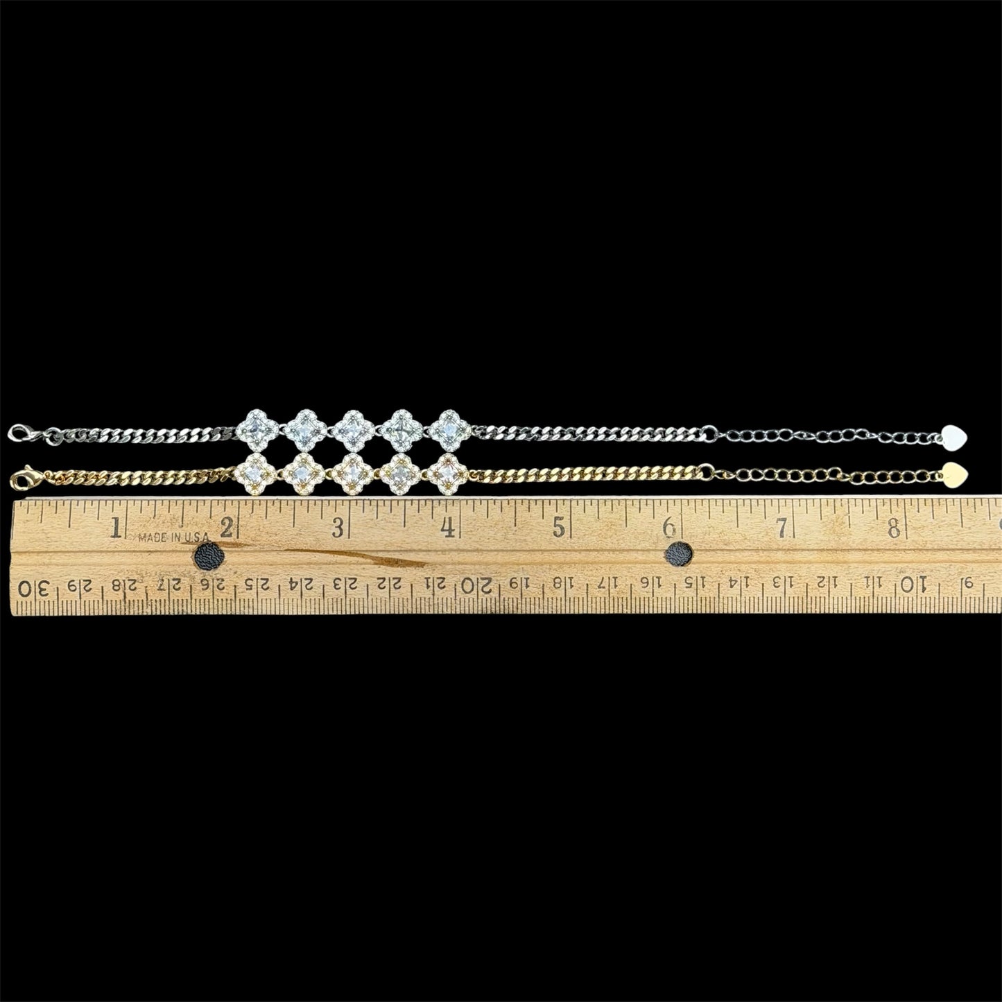 Lucky Girl Adjustable Clover Bracelet