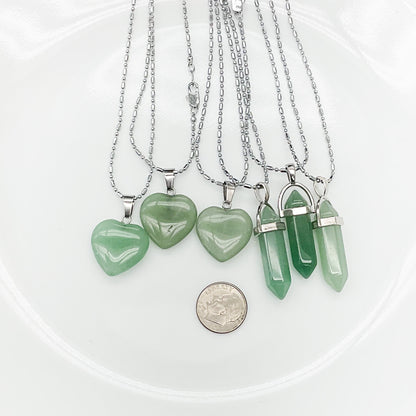 Jade Crystal Necklace