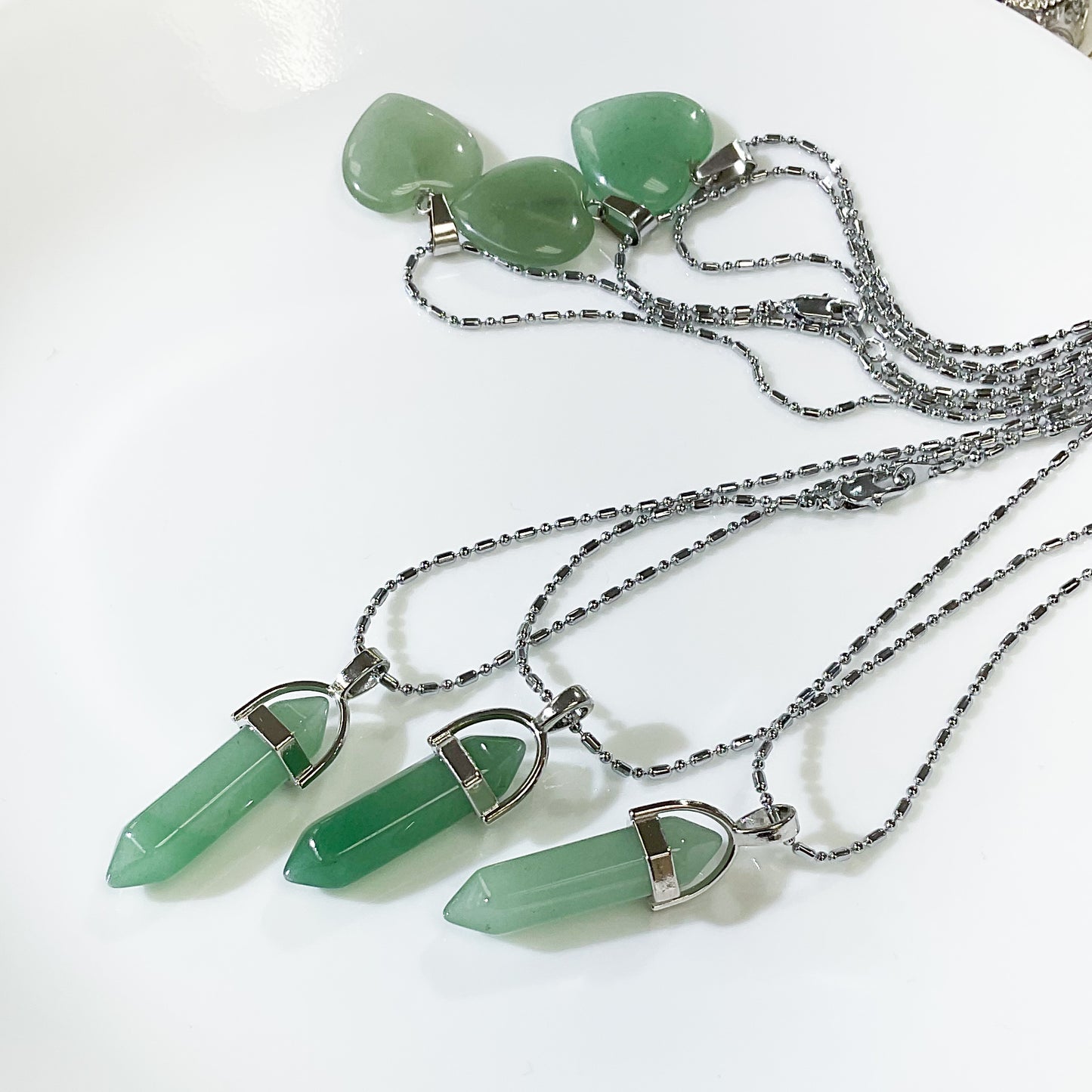 Jade Crystal Necklace