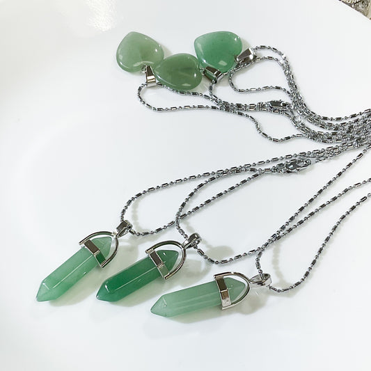 Jade Crystal Necklace