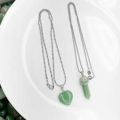 Jade Crystal Necklace