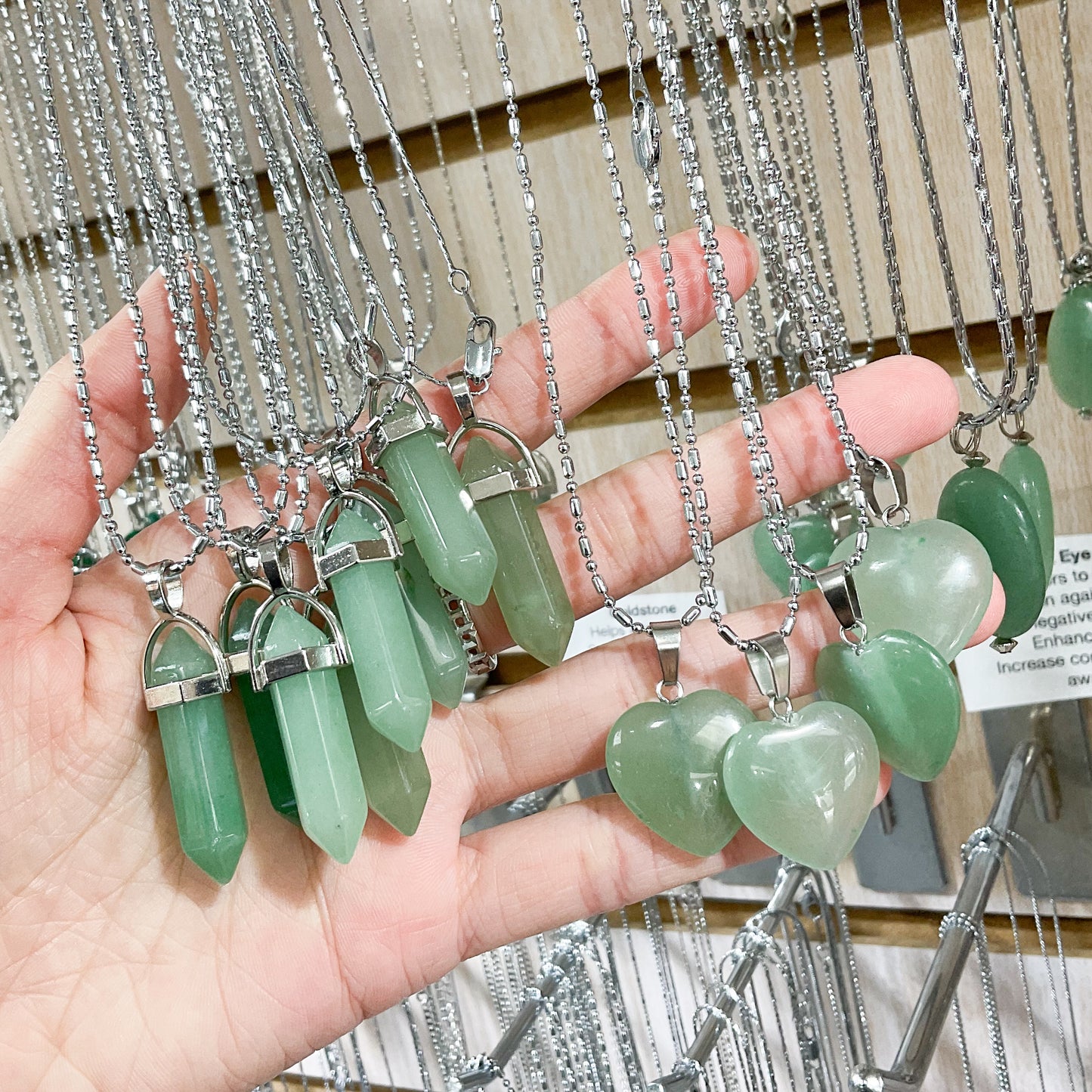 Jade Crystal Necklace