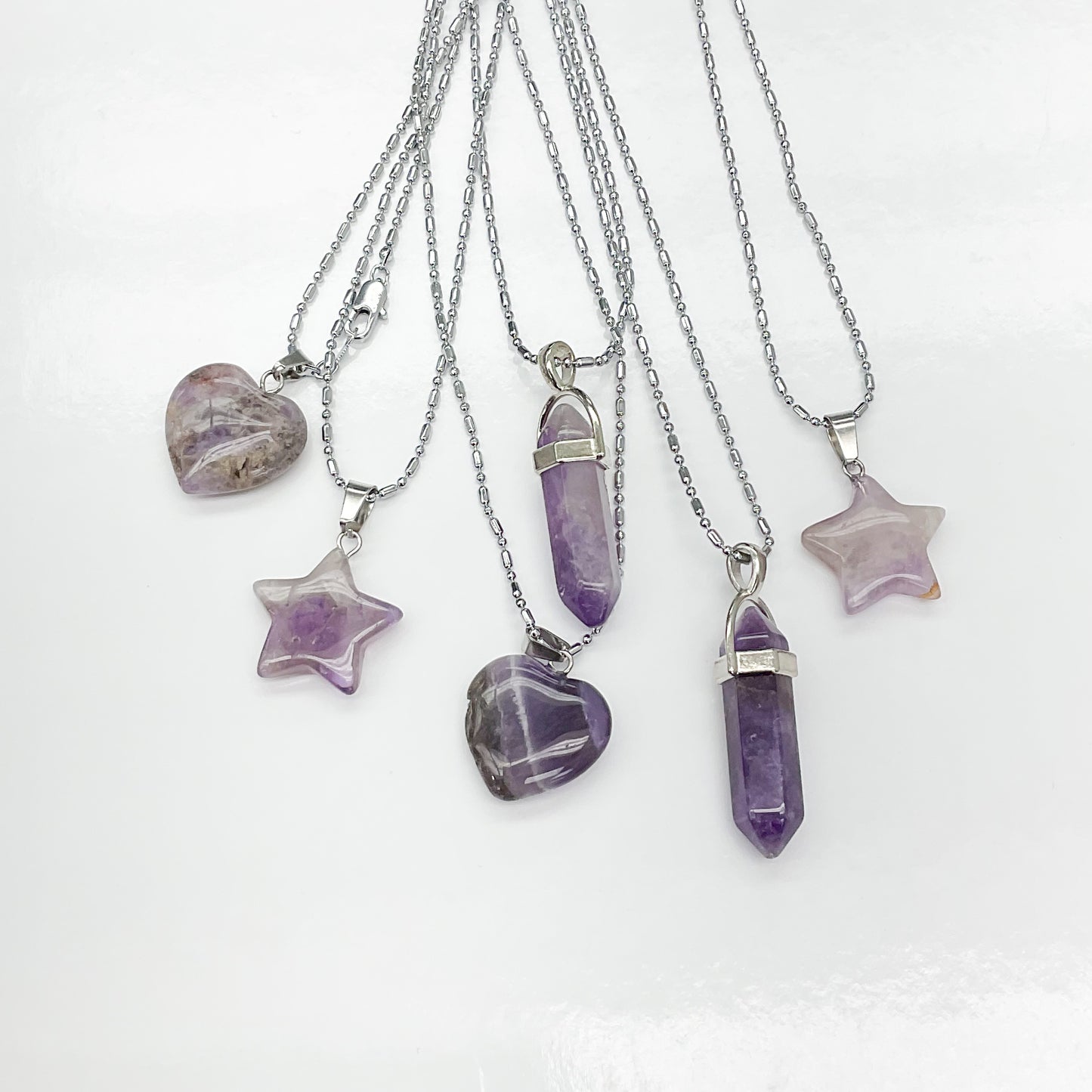 Amethyst Crystal Necklace