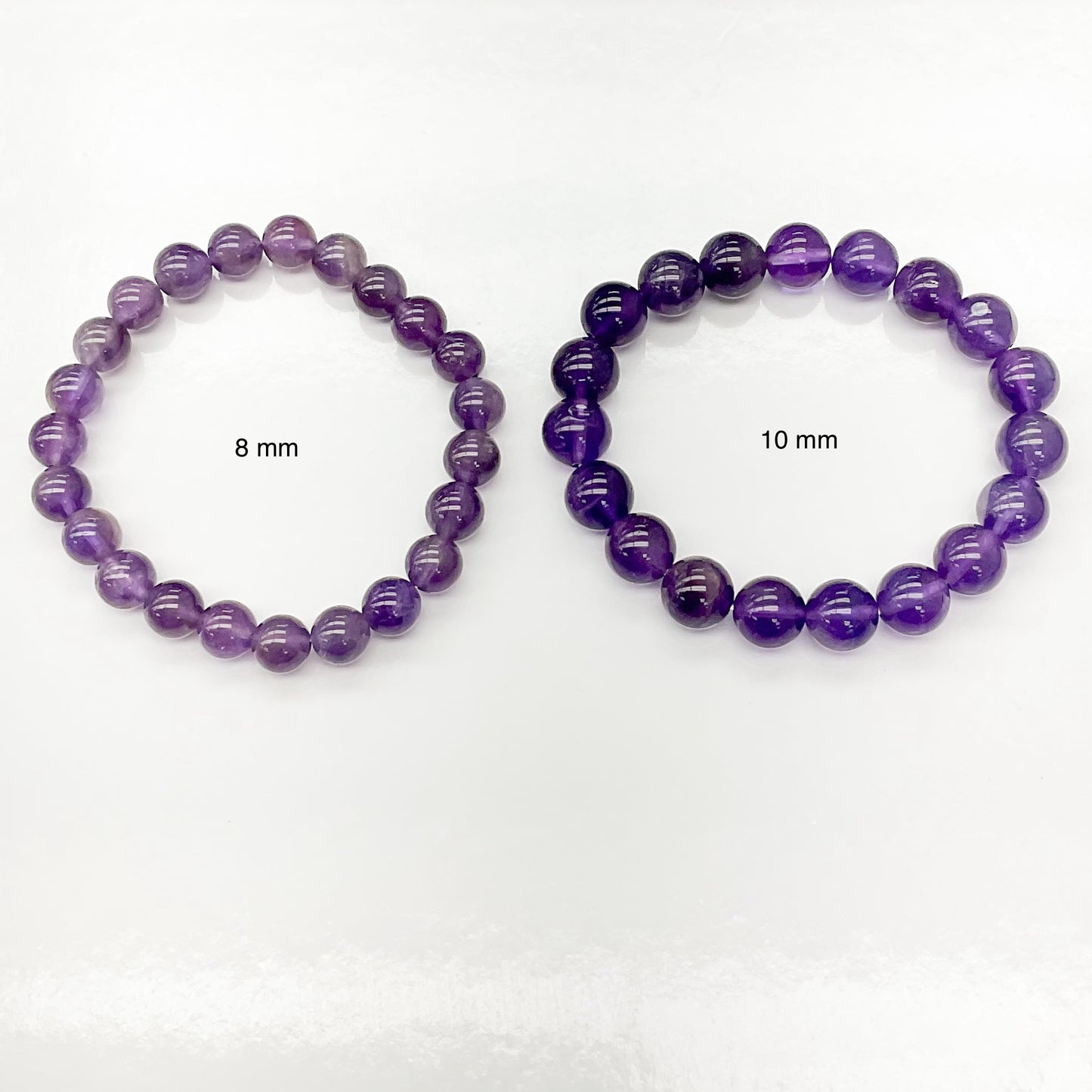 Amethyst Beaded Bracelet