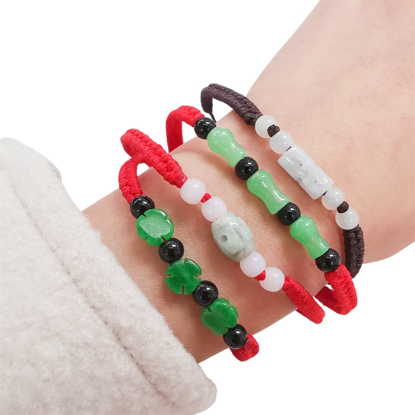 Jade String Adjustable Bracelet