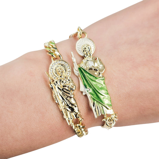 Saint Jude Gold-plated Bracelet