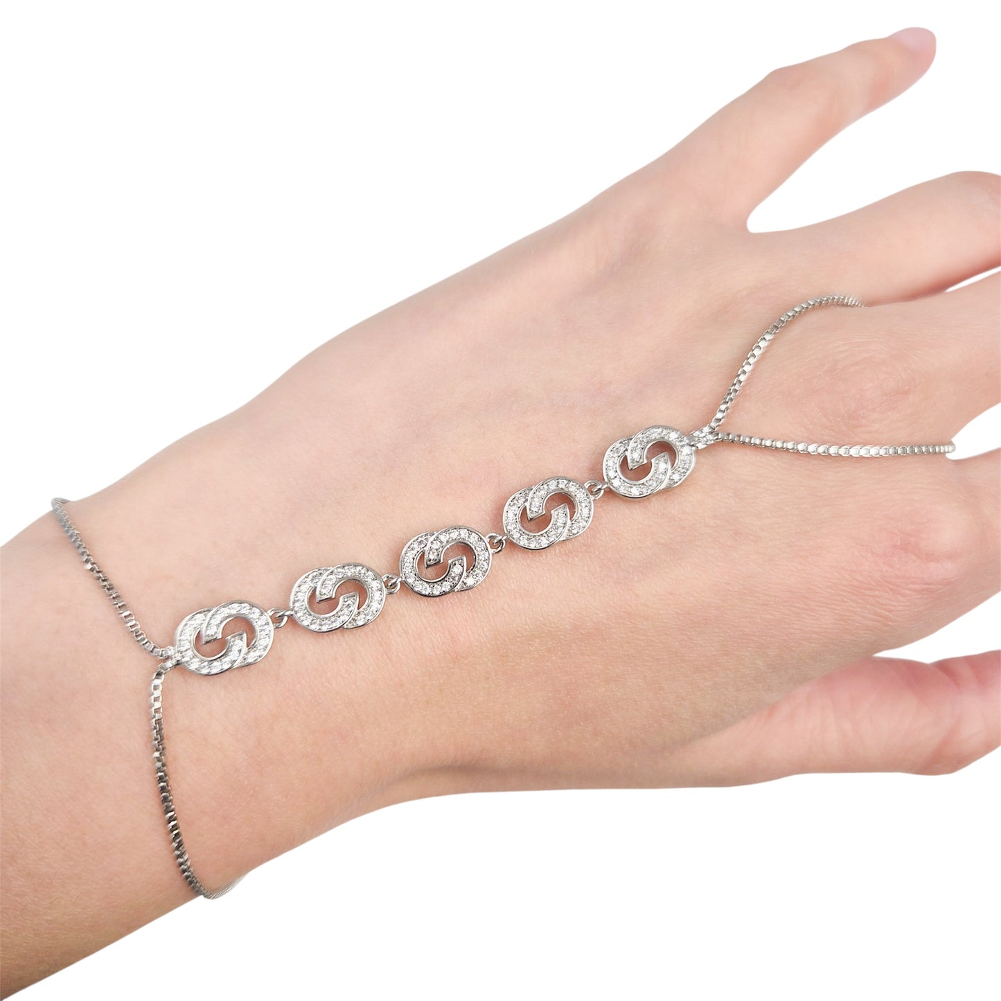 Interlocking Circles Handchain