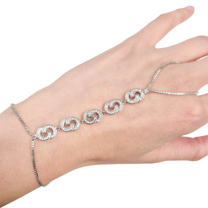 Interlocking Circles Handchain