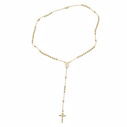 18K Goldplated Miraculous Medal Rosary