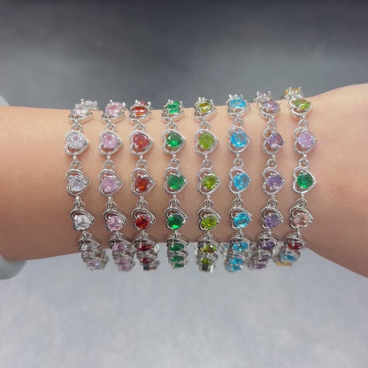 Love All Around Heart Bracelet
